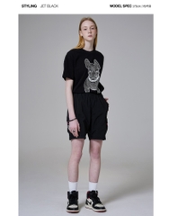 840 -  Áo Life Work Logo Radoc Signature - Jet Black - Code LW215TS990 [HÀNG CHÍNH HÃNG]