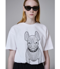 842 -  Áo Life Work Logo Radoc Signature - White Silver - Code LW225TS990 [HÀNG CHÍNH HÃNG]