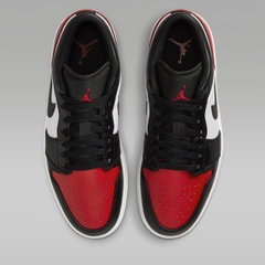 725 - (074) Giày Nike Jordan 1 Low Bred Toe 553558 161 | 553560-612 | 553558-612 [HÀNG CHÍNH HÃNG]