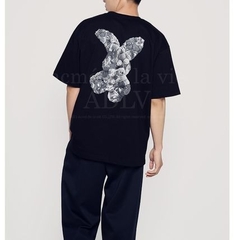 2199 - Áo ADLV Bear Doll Fuzzy Rabbit Đen Acmé de la vie 	ADLV-24SS-SSABDF-BLK [HÀNG CHÍNH HÃNG]