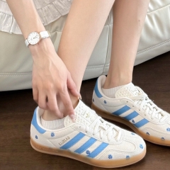2687 - Giày Adidas Gazelle Indoor Light Blue Floral IF4491 [HÀNG CHÍNH HÃNG]