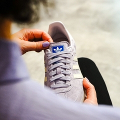 906 -  Giày Adidas Samba OG Sivel Dawn Chalk Pastel Purple - Code IG6176 [HÀNG CHÍNH HÃNG]