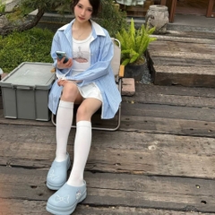 1852 - Dép Adidas adiFOM Mule Disney’s Aristocats Blue JR4245 [HÀNG CHÍNH HÃNG]