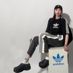561 -  Dép ADIDAS ADIFOM STAN SMITH MULE BLACK IE4626 [HÀNG CHÍNH HÃNG]
