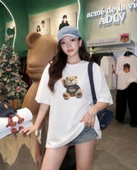 2746 - Áo ADLV Rabbit Hug Short Trắng Acmé de la vie [HÀNG CHÍNH HÃNG]