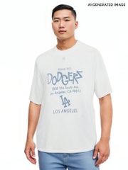 981 -  Áo MLB NY 2024 Basic Lettering Over Fit New York Yankees - White Trắng - Code 3ATSB2243 07WHS [HÀNG CHÍNH HÃNG]