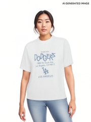 981 -  Áo MLB NY 2024 Basic Lettering Over Fit New York Yankees - White Trắng - Code 3ATSB2243 07WHS [HÀNG CHÍNH HÃNG]