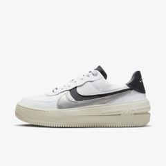 800 -  Giày Nike Air Force 1 PLT.AF.ORM Metallic Silver Black DX3199 100 [HÀNG CHÍNH HÃNG]