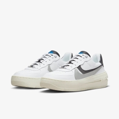 800 -  Giày Nike Air Force 1 PLT.AF.ORM Metallic Silver Black DX3199 100 [HÀNG CHÍNH HÃNG]
