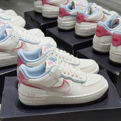 2617 - Giày Nike Air Force 1 Shadow White Pink Blue IQ9803-161 [HÀNG CHÍNH HÃNG]
