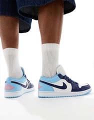 2596 - Giày Nike Air Jordan 1 Low “Blue Chill” 553558-149 [HÀNG CHÍNH HÃNG]
