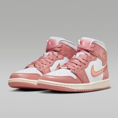 1694 - Giày Nike Air Jordan 1 Mid SE Red Stardust FB9892-670 [HÀNG CHÍNH HÃNG]