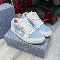 2137 - Giày Nike Air Jordan 1 Low SE Worn Blue HQ2004-400 [HÀNG CHÍNH HÃNG]