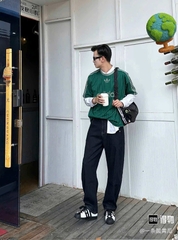 1961 - Áo Adidas Adicolor Originals T-Shirt Collegiate Green JP1028 [HÀNG CHÍNH HÃNG]