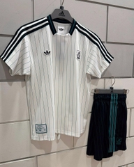 1815 - Áo Adidas Liverpool FC Terrace Icon White / Sea Green JW5466 [HÀNG CHÍNH HÃNG]