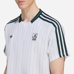 1815 - Áo Adidas Liverpool FC Terrace Icon White / Sea Green JW5466 [HÀNG CHÍNH HÃNG]