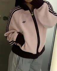 2127 - Áo Adidas Originals Knit Track Top Hồng Dâu KV8867 [HÀNG CHÍNH HÃNG]