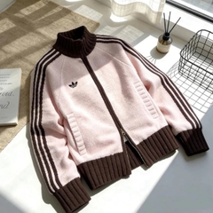2127 - Áo Adidas Originals Knit Track Top Hồng Dâu KV8867 [HÀNG CHÍNH HÃNG]