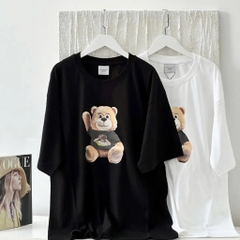 2753 - Áo ADLV Ac Bear Baby Face Đen Acmé de la vie [HÀNG CHÍNH HÃNG]