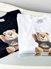2753 - Áo ADLV Ac Bear Baby Face Đen Acmé de la vie [HÀNG CHÍNH HÃNG]