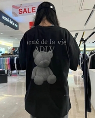 1952 - Áo ADLV Fuzzy Bear Black ADLV-23SS-SSAFZB-BLK Acmé de la vie [HÀNG CHÍNH HÃNG]