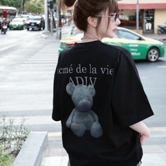 1952 - Áo ADLV Fuzzy Bear Black ADLV-23SS-SSAFZB-BLK Acmé de la vie [HÀNG CHÍNH HÃNG]