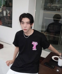 2113 - Áo ADLV Fuzzy Font Rabbit Đen Acmé de la vie ADLV-24SS-SSAFFR-BLK [HÀNG CHÍNH HÃNG]