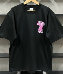 2113 - Áo ADLV Fuzzy Font Rabbit Đen Acmé de la vie ADLV-24SS-SSAFFR-BLK [HÀNG CHÍNH HÃNG]