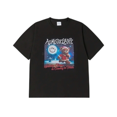 1995 - Áo ADLV Santa Bear Christmast Noel Đen 24FW-TP-SS-AW-SRB-BLK Acmé de la vie [HÀNG CHÍNH HÃNG]