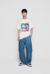 1997 - Áo ADLV Santa Bear Christmast Noel Trắng 24FW-TP-SS-AW-SRB-CRM Acmé de la vie [HÀNG CHÍNH HÃNG]