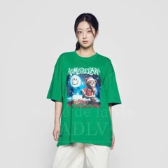 1996 - Áo ADLV Santa Bear Christmast Noel Xanh 24FW-TP-SS-AW-SRB-GRN Acmé de la vie [HÀNG CHÍNH HÃNG]