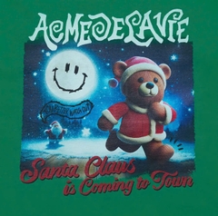 1996 - Áo ADLV Santa Bear Christmast Noel Xanh 24FW-TP-SS-AW-SRB-GRN Acmé de la vie [HÀNG CHÍNH HÃNG]