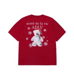 1980- Áo ADLV Snow Bear Christmast Noel Đỏ 24FW-TP-SS-AW-SNB-DRD Acmé de la vie [HÀNG CHÍNH HÃNG]