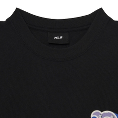 548 -  Áo MLB Big B Boston Monotive Overfit - Đen - Big B Monogram Tím - Code 3ATSM3033N-50BKS [HÀNG CHÍNH HÃNG]