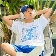 1026 -  Áo MLB LA Paisley Big Logo One Point LA Dodgers - Trắng - Code 3ATSI0133 07WHS [HÀNG CHÍNH HÃNG]