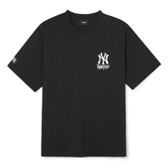 636 -  Áo MLB NY Hand Drawing Yankess - Đen - Code 3ATSB1843 50BKS [HÀNG CHÍNH HÃNG]