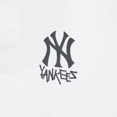 637 -  Áo MLB NY Hand Drawing Yankess - Trắng - Code 3ATSB1843 50WHS [HÀNG CHÍNH HÃNG]