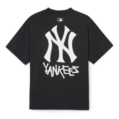636 -  Áo MLB NY Hand Drawing Yankess - Đen - Code 3ATSB1843 50BKS [HÀNG CHÍNH HÃNG]