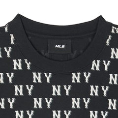 643 -  Áo MLB NY Classic Monogram 2024 - Đen - Code 3ATSM0843 50BKS [HÀNG CHÍNH HÃNG]