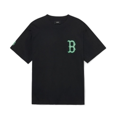 545 -  Áo MLB Big B Boston Checkerboard Logo - Đen - Code 3ATSO0233-43BKS [HÀNG CHÍNH HÃNG]