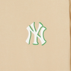 703 -  Áo MLB NY Monative Overfit New York Yankees - Light Beige - Code 3ATSM0443 50BGL [HÀNG CHÍNH HÃNG]