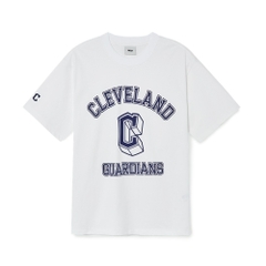 1028 -  Áo MLB Cleveland Guardians White - Trắng - Code 3ATSV0233-45WHS [HÀNG CHÍNH HÃNG]
