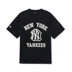 549 -  Áo MLB NY Varsity Overfit New York Yankees - Đen - Code 3ATSV0233-50BKS [HÀNG CHÍNH HÃNG]