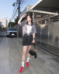 868 -  Áo Life Work Logo Radoc Signature - Gray - Code LW245TS982-GRAY [HÀNG CHÍNH HÃNG]