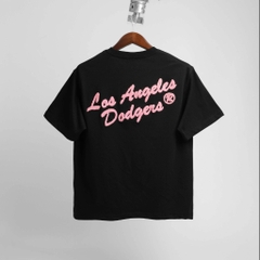 2573 - Áo New Era Los Angeles Xù Chữ Đỏ Đỏ Đen [HÀNG CHÍNH HÃNG]