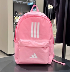 1950 - Balo Adidas Classic Back-to-School 3-Stripes Backpack Pink IS7046 [HÀNG CHÍNH HÃNG]