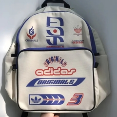 1909 - Balo Adidas Originals Classic Sponsors Cream Cobalt Blue JN6999 [HÀNG CHÍNH HÃNG]