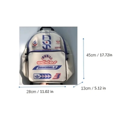 1909 - Balo Adidas Originals Classic Sponsors Cream Cobalt Blue JN6999 [HÀNG CHÍNH HÃNG]