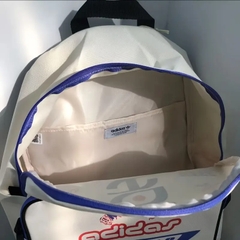 1909 - Balo Adidas Originals Classic Sponsors Cream Cobalt Blue JN6999 [HÀNG CHÍNH HÃNG]