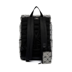 1070 -  Balo MLB NY Monogram Diamond Jacquard New York Yankees Gray - Xám - Code 3ABKM011N 50GRS [HÀNG CHÍNH HÃNG]